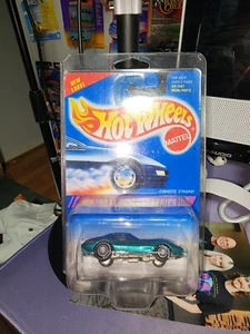 Hot Wheels 1995 Real Riders Series Corvette Stingray #4 of 4 W/Protector - Picture 1 of 9