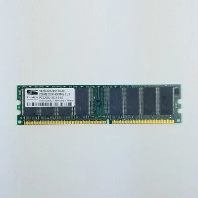 Promos V826632K24SCTG-D3 256MB DDR-400 (PC-3200) PC-3200U Random Access Memory - Image 1 of 2