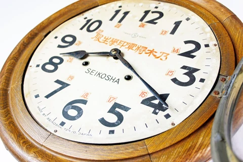 Antique seikosha general nogi maresuke wall clock pre-war pendulum Cover