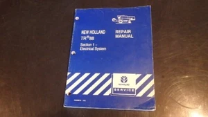 NEW HOLLAND TR88 COMBINE ELECTRICAL SERVICE MANUAL - Picture 1 of 2