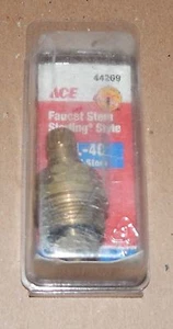 Faucet Stem NIB Ace Hardware 44269 Sterling Style Cold 3L-4C USA 95W - Picture 1 of 1