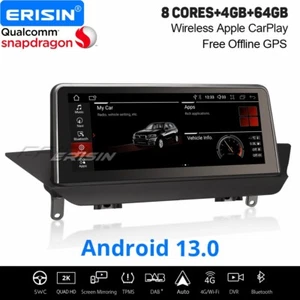 Radio Coche Qualcomm 10,25" Android 14 BMW X1 E84 Navegación DAB+CarPlay 4GB+64GB Idrive - Imagen 1 de 24