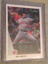 ROY SMITH 2017 Leaf Greatest Hits 1990 Leaf Stamped Buyback #2/3 Minnesota Twins