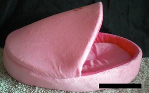 HUNDEBETT - SCHLAFPANTOFFEL - PINK - Bild 1 von 1