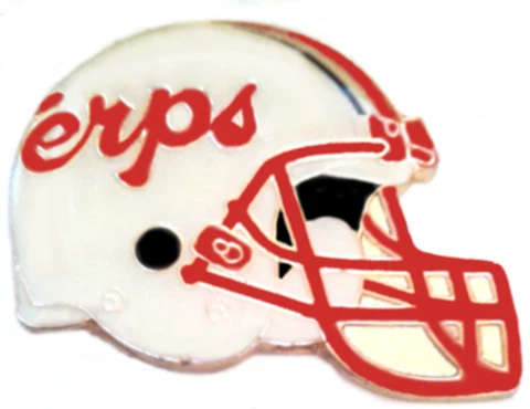 Maryland Terrapins Pin University of Maryland Pins Football Helmet NCAA Pin Cover