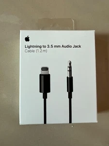 Câble Apple Lightning vers jack audio 3,5 mm (1,2 m) - Photo 1 sur 4