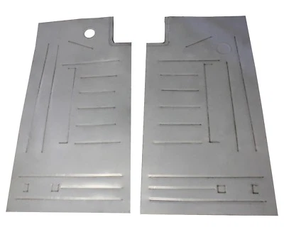 1949 1950 1951 FORD Tudor Custom Deluxe Crestline FULL LENGTH FRONT FLOOR PANS - Image 1 of 2