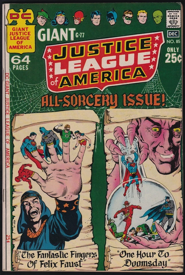 Justice League of America #85 (DC Comics November-December 1970)