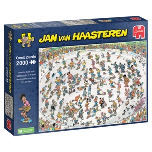 Jumbo Spiele 1110100324 Jan van Haasteren Skateboarden in der Bowl 2000T - Bild 1 von 2