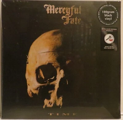 Mercyful Fate Time reissue German press LP black Vinyl Record new - Image 1 of 2