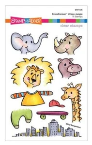 Stampendous FransFormer Urban Jungle Clear Stamps - Picture 1 of 2