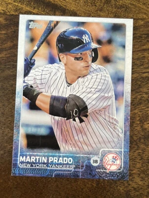 2015 Topps Baseball Card Martin Prado New York Yankees #302 - Image 1 of 2