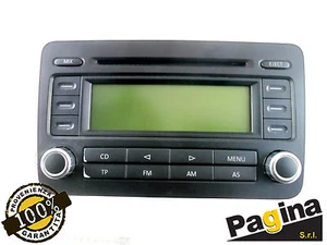 AUTORADIO ORIGINALE FM STEREO CD VW GOLF (1K) 2006 - DA 10/2003 A 12/2009 - Foto 1 di 2
