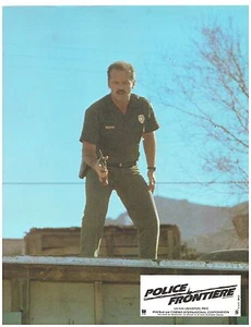 JACK NICHOLSON LOBBY CARD PHOTO EXPLOITATION POLICE FRONTIERE - Picture 1 of 1