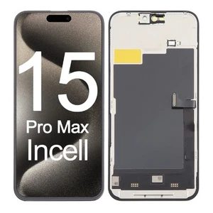 iPhone 15 Pro Max Incell LCD Touch Screen & Digitizer Assembly for Repair - Photo 1 sur 2