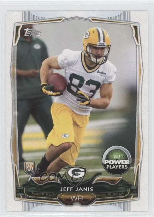 2014 Topps Power Players Jeff Janis #PP-140 Rookie RC - Image 1 of 2