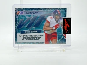 2023 Pro Set Campus VIP lámina de prueba de preproducción - Tyree Wilson #'d 1/1 - Imagen 1 de 3