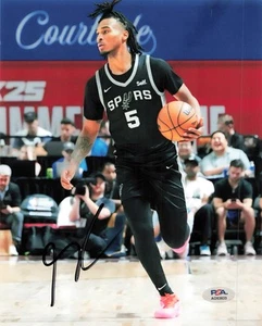 Stephon Castle Signed 8x10 Photo PSA San Antonio Spurs - Picture 1 of 1