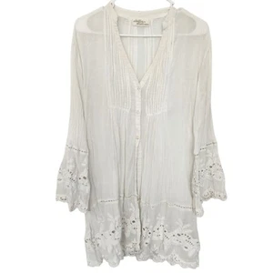 Antica Sartoria Boho Embroidered Swimsuit Cover-Up One Size Beach Resortwear - Picture 1 of 11