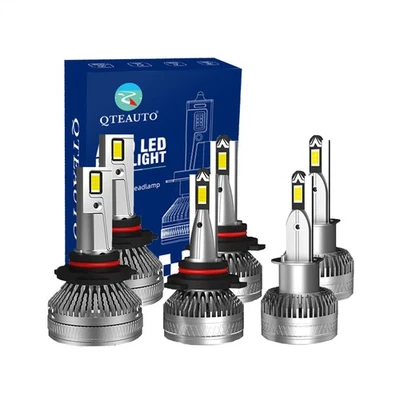 6P 9005/HB3/H10 9006/HB4 H1 LED High Low Beam Fog Light For 1988 1989 BMW 635CSI - Image 1 of 4