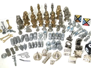 Monopoly Cluedo Scene It Chess Harry Potter Star Wars Pewter Tokens Replace - Picture 1 of 72