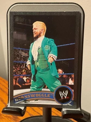 2011 Topps WWE Hornswoggle Smack Down #20 Black Parallel SP /999 - Image 1 of 2