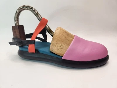 Sandalias planas Camper Capsula de cuero multicolor con plataforma para mujer EU 38 US 7.5 Foto 1 de 4
