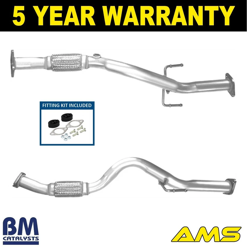 Tubo de escape central BM + Kit de montaje para Kia Rio 2005-2011 1.4 1.6 286101G300 Foto 1 de 4