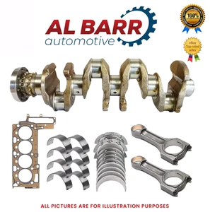 FOR BMW N47D20 N47 ALLOY STEEL CRANKSHAFT WITH ENGINE REBUILD KIT 2.0 DIESEL NEW - Picture 1 of 5