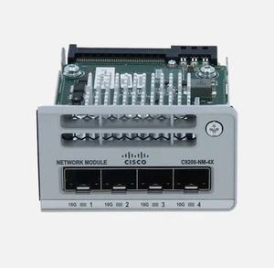 Cisco C9200-NM-4X Catalyst 9200 4 x 10GE SFP+ Network Module New Sealed - Bild 1 von 1