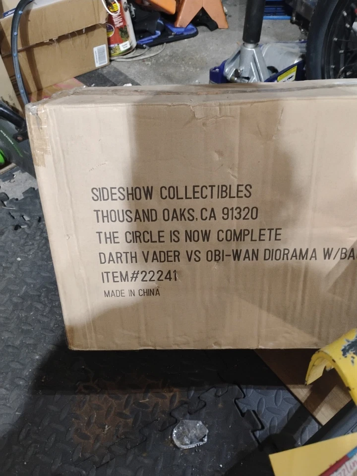 The Circle is Now Complete /200 Diorama STAR WARS SIDESHOW Read Description - Image 1 of 4