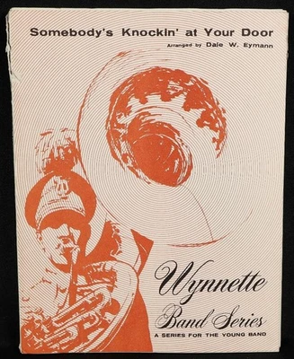 Somebody's Knockin' At Your Door Sheet Music Score Wynette Band Series - Image 1 of 4
