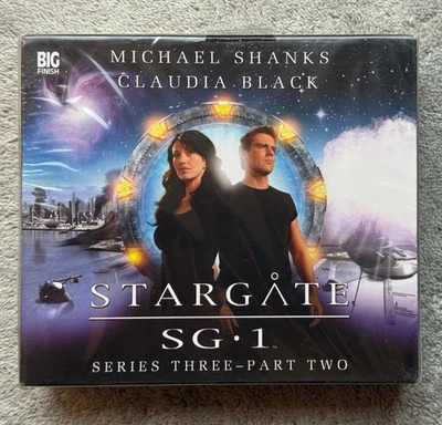 CD de audio Stargate SG:1 Big Finish serie 3 - juego en caja #2 (vástagos y negro) Foto 1 de 2