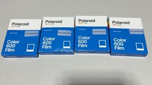 Genuine Polaroid Bundle Color Film for 600 Color Frame 8 Photo X4 32 Sheets - Picture 1 of 3