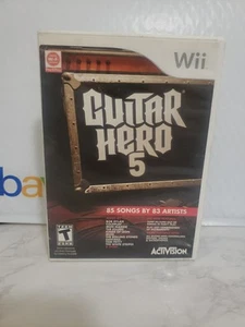 Guitar Hero 5- Nintendo Wii Complete !! - Picture 1 of 5