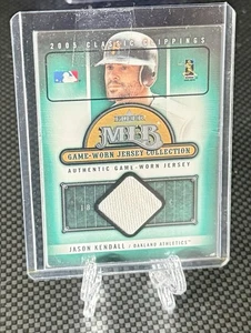 2005 Fleer Classic Clippings MLB GameWorn Jersey Collection Jason Kendall #/72 - Picture 1 of 2