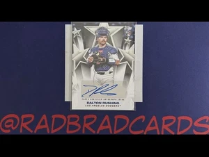 MLB Baseball Los Angeles Dodgers 25 Topps Dalton Rushing BSAU-DR RC Auto MINT - Picture 1 of 1