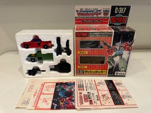 G1 Takara Hasbro Transformers Japan Landcross Dashtackle C-317 MIB Complete - Picture 1 of 13