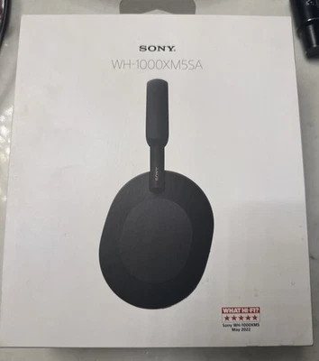 Sony WH-1000XM5SA Custodia Morbida Premium Cuffie con Cancellazione del Rumore Nuove - Immagine 1 di 3