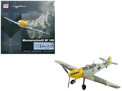 Messerschmitt Bf 109E-3 Fighter Aircraft "White 4 Unteroffizier Horst Perez 4/JG - Image 1 of 4