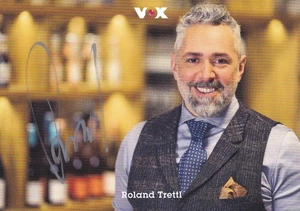 Autogrammkarte Roland Trettl - TV-Moderator / Koch - VOX  - Deutschland - Bild 1 von 1