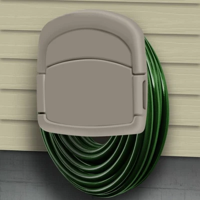 Wall Mounted Garden Hose Storage Caddy - 150-Foot Capacity for Standard 5/8" ... - Image 1 of 2