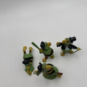 Menge 4 Pittsburgh Pirates, 1989 Piraten Papagei klein Gummi - Bild 1 von 5