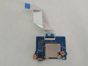 HP ProBook 455 G5 Laptop SD Card Reader Audio Board w/ Cable DA0X8CTH6C0 - Picture 1 of 6