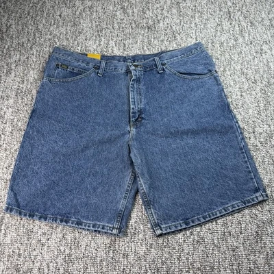 Мужские шорты Lee 42 синие джинсовые джинсы уличная рабочая одежда 10 дюймов обычный покрой - Изображение 1 из 4