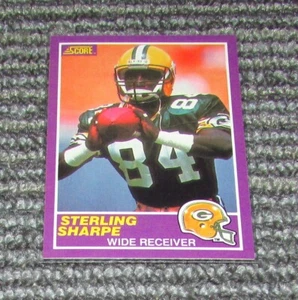 Sterling Sharpe RC - 1989 Score Supplemental #333S - Green Bay Packers - Foto 1 di 2