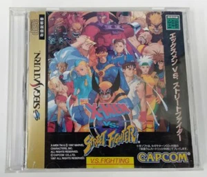 Sega Saturn SS X-Men vs. Street Fighter Japan Version w/ Box and Manual 0148 SP - Picture 1 of 4