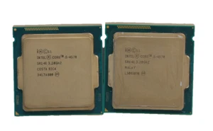 2x Intel Core i5-4570 3.2GHz - 3.6GHz Quad Core Processor LGA1150 Haswell CPU - Picture 1 of 1