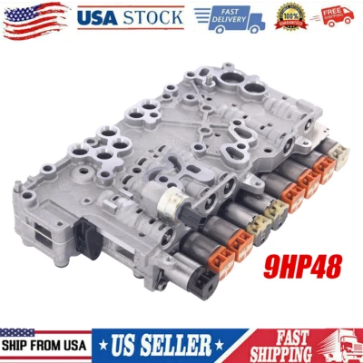 9HP48 948TE Transmission Valve Body 9 Solenoids For 2014-2016 2017 Jeep Cherokee Foto 1 de 4