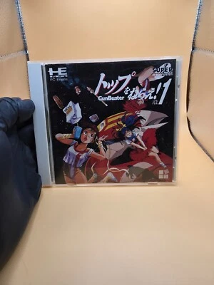 Top o Nerae! GunBuster Vol.2  PC Engine CD PCE Japan Import US Seller - Image 1 of 4